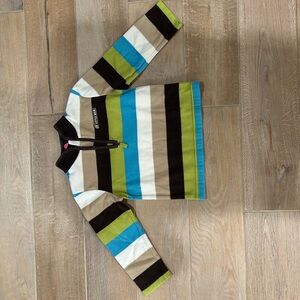 Carter's Multicolor Striped Long Sleeve Tee